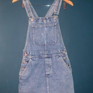 H&M Demin Skirt Overalls